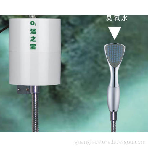 Ozone bathing equipment
